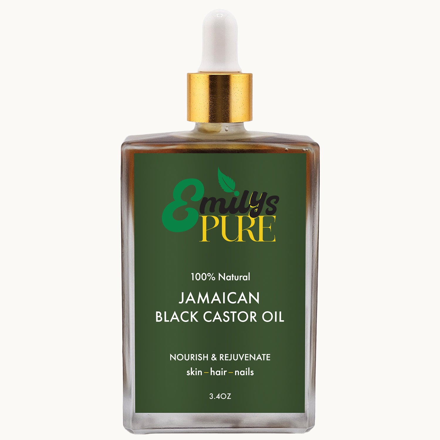 Jamaican Black Castor Oil 3.4oz | Emily's Pure